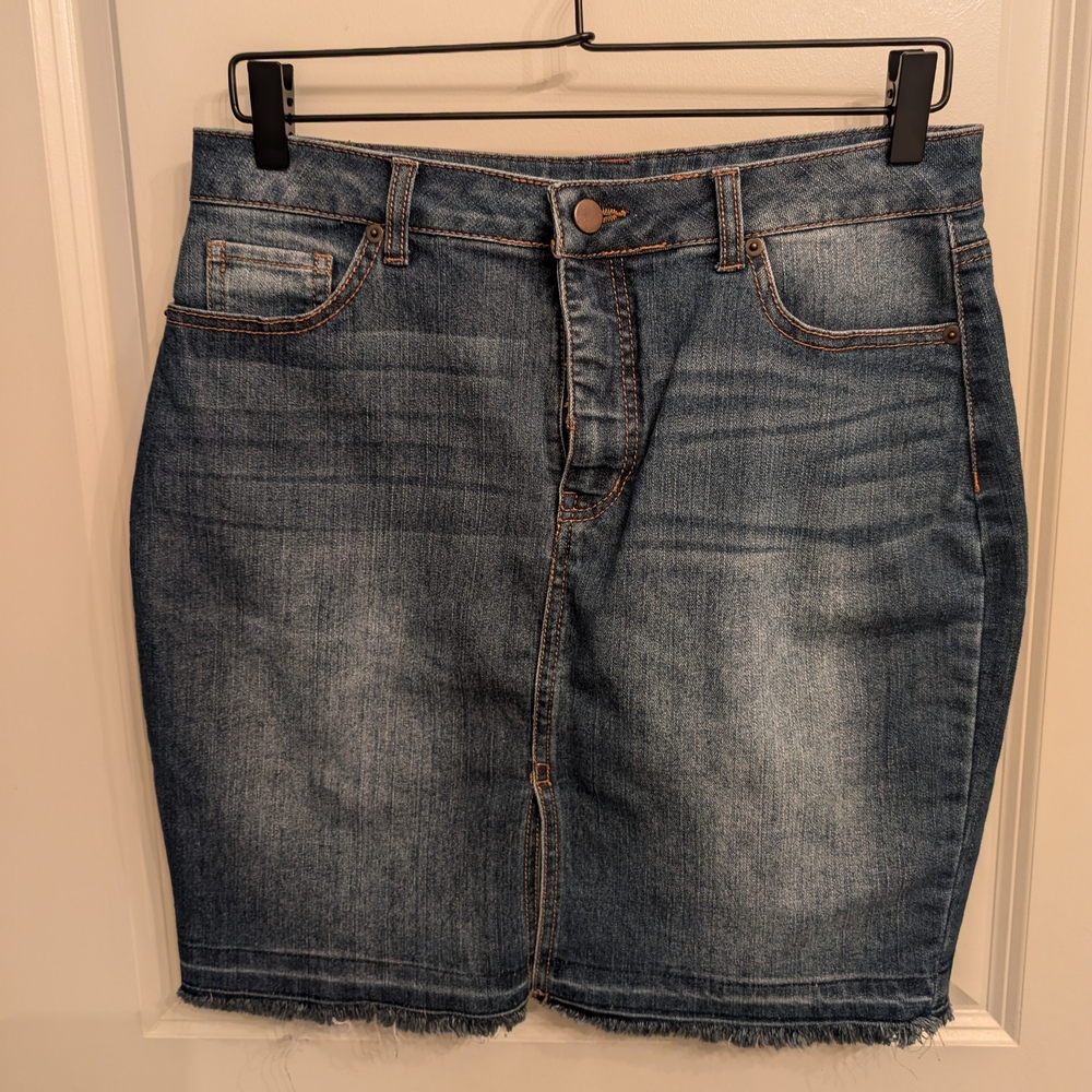 Denim Blue Jean Skirt